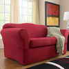 Maytex Mills Pembrook Stretch Suede-look Love Seat Slipcover