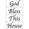 Snap 4-piece Bless This House Wall Art