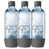 SodaStream 1-Litre Bottle 3-Pack (1041340110) - Grey