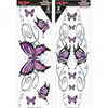 Lethal Threat Butterfly Banner Decal, 6 x 18-in.
