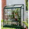 Palram Deluxe Lean-To 4 Ft. x 2 Ft. Greenhouse - Green