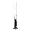 Black and Stainless Steel Cue Holder