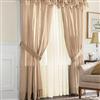 Whole Home®/MD Pair of 'Sensation' Voile Sheer Pinch-pleat Drapes