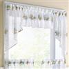 Whole Home®/MD Kitchen Window Sheer Fabric Straight Valance