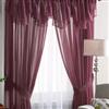 Whole Home®/MD Pair of 'Silhouette' Cornelli Pinch Pleats Voile Sheers