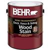 BEHR BEHR Semi-Transparent Deck, Fence & Siding Wood Stain - Tint Base, 3.67 L
