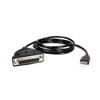StarTech 6 ft. USB to DB25 Parallel Printer Adapter Cable (ICUSB1284D25)
