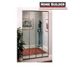 HOME BUILDER 36" x 80" Brass Mirror Bifold Door
