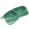 Light Weight Large Double Dog Dish, Assorted Colours