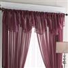 Whole Home®/MD Silhouette Cornelli' Voile Sheer Embroidered Ascot Valance