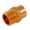 Aquadynamic Fitting Copper Male Adapter 1/2 Inch x 3/4 Inch Copper To Male