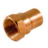Aquadynamic Fitting Copper Female Adapter 1/2 Inch x 3/4 Inch Copper To Female