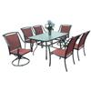 SUMMER WINDS 7 Piece Steel Sling Ambiance Dining Set