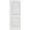 Masonite Primed 2-Panel Plank Smooth Interior Door Slab 36 Inch x 80 Inch