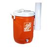 Rubbermaid Water Cooler With Home Depot Logo - 5 Gallon