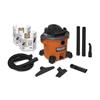 RIDGID 45 Litre / 12 US Gallon RIDGID Wet/Dry Vac with Bonus Crevice Tool and Dust Collection Bags