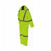 Mens 4XL Hi-Visibility Yellow Nylon Rainsuit