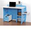 Gabby Student Desk Blue and White