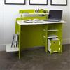 Gabby Student Desk Green and White