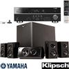 Yamaha® RXV-471 5.1-channel Receiver and Klipsch® HDT300 Home Theatre Speakers