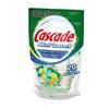 CASCADE 20 Pack All-in-One Lemon Burst Scent Action Pacs Dishwasher Detergent