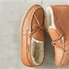 Foamtreads™ Men's Packard Leather Moccasin Style Slippers