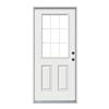 JELD-WEN Windows & Doors 36x4-9/16 9 Lite Entry Door_LH