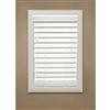 Home Decorators Collection 36 in. x 72 in. White 2.5" Premium Faux Wood Blind