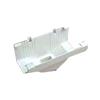 Traditional White Vinyl Gutter Drop Outlet