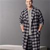 Jockey® Flannel Shawl-Collar Wrap Robe