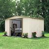 Spacemaker® 10' x 7' Low-Gable Shed with Foundation Kit