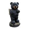 16" Bear With Backpack Lawn Ornament