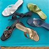 Italian Shoemakers Women's Faux Leather Slide Sandals