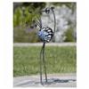 EXHART 34" Filigree Bird Garden Ornament, with Beads and Mosaic Tiles