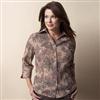 Tradition Country Collection®/MD 3/4-Sleeve Printed Burnout Shirt