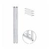 REGAL IDEAS 19 Pack 3/4" White Aluminum Straight Railing Pickets, for 8' section