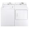 GE 4.5 Cu. Ft. Top Load Washer and 7.0 Cu. Ft. Dryer - White