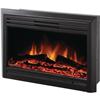 Muskoka Electric Fireplace Insert, Gloss Black - 25 Inch