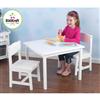 Universal Aspen Table and Chair Set - White