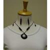EcoGear™ Brown Tagua Nut Necklace & Earrings Set