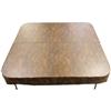 Canadian Spa Company Brown Replacement Spa Cover - 92 Inch x 92 Inch x 4 Inch Corner Radius