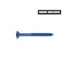 HOME BUILDER 10 Pack 1/4" x 1-1/4" Flat Head Concrete Screws, with Drill Bit
