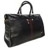 Land Leather Travel Bag (LC26105-01) - Black