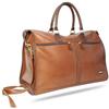 Land Leather Travel Bag (LC26105-02) - Cognac