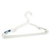 Likewise 6 Pack White Plastic Hangers
