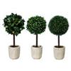 Assorted Artificial Topiary Foliage Balls