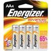 Energizer Advanced Alkaline AA Batteries, 4-Pk