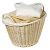 For Living Wicker Laundry Basket