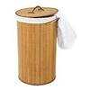 For Living Bamboo Laundry Hamper