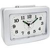 Westclox Silver Rectangle Alarm Clock